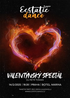 VALENTÝNSKÝ ECSTATIC DANCE SPECIÁL - DJ Petr Toman
