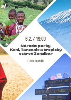 Národní parky Keni a Tanzanie, tropický ostrov Zanzibar