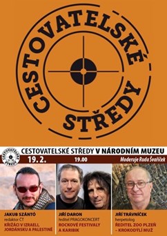 Cestovatelské středy v NM: Szántó, Daron, Trávníček