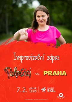 Paleťáci: Improvizační zápas: PARDUBICE vs. PRAHA 