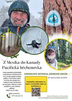 Z Mexika do Kanady: Pacifická hřebenovka