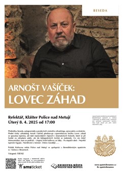 Arnošt Vašíček - Lovec záhad: beseda