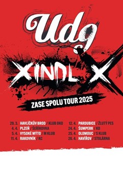 Xindl X a UDG - Zase spolu tour 2025