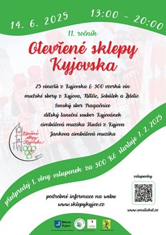 Otevřené sklepy Kyjovska - festival vinařů z Kyjova a okolí
