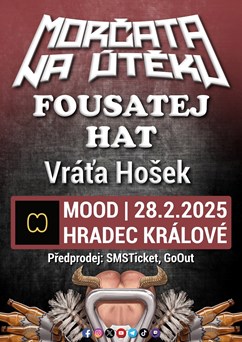 Morčata na útěku, Fousatej Hat, Vráťa Hošek