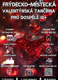 Frýdecko Místecká Valentýnská Tančírna Pro Dospělé (18+)