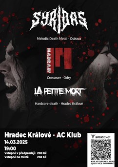 Syridas + Madrain Tour 2025 | Hradec Králové
