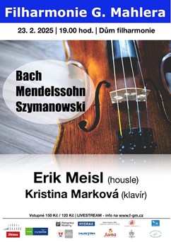 Houslový recitál Erika Meisla