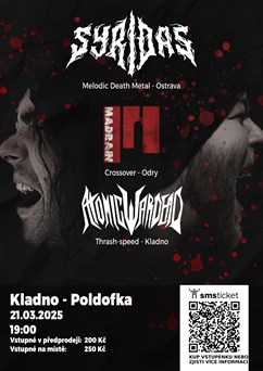 Syridas + Madrain Tour 2025 | Kladno