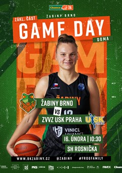 VIP Chance ŽBL: Žabiny Brno - ZVVZ USK Praha
