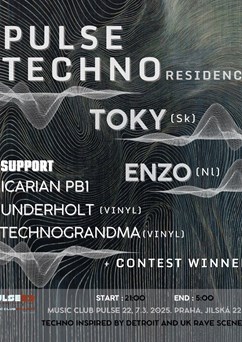 Pulse Techno w/ Toky