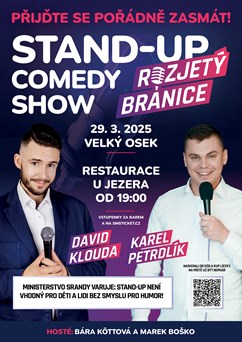 Stand-up Comedy Show ROZJETÝ BRÁNICE (Velký Osek)