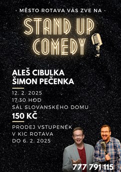 Stand up comedy Aleš Cibulka