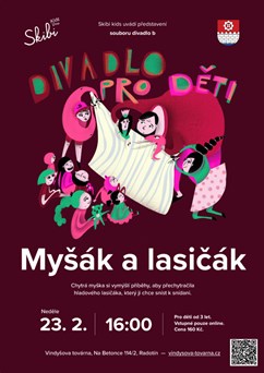 Divadlo pro děti - Myšák a lasičák