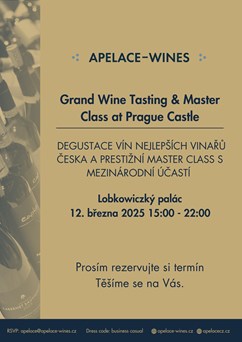 Grand Wine Tasting & Master Class at Prague castle
