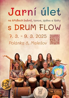 Bubny, tanec, zpěv a láska! Jarní úlet s DRUM FLOW