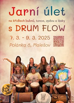 Bubny, tanec, zpěv a láska! Jarní úlet s DRUM FLOW