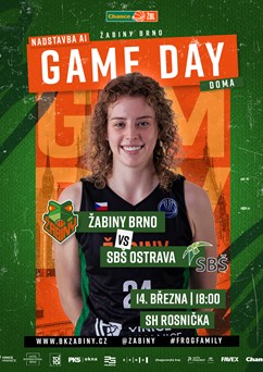 Nadstavba ŽBL: Žabiny Brno - SBŠ Ostrava