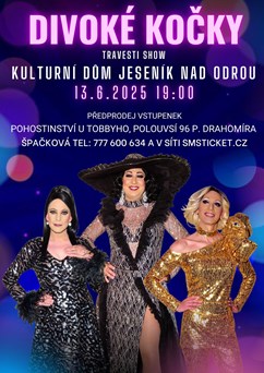 Travesti show Divoké kočky v Jeseníku nad Odrou