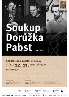 ArtCafé: Soukup, Dorůžka, Pabst trio