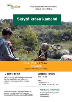 Skrytá krása kamenů duben - celodenní