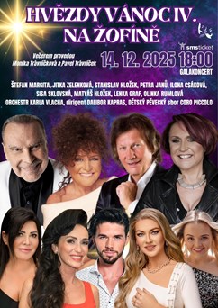 Galakoncert HVĚZDY VÁNOC IV. na ŽOFÍNĚ
