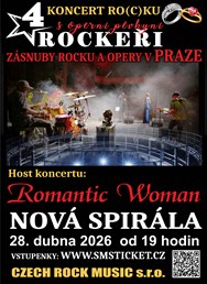 4 ROCKEŘI s operní pěvkyní