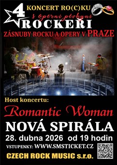 4 ROCKEŘI s operní pěvkyní