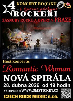 4 ROCKEŘI s operní pěvkyní