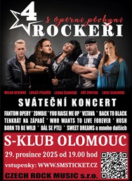 4 ROCKEŘI s operní pěvkyní