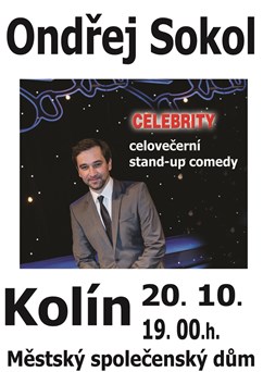 Ondřej Sokol Celebrity stand-up comedy