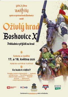 Oživlý hrad Boskovice X.
