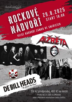 Rockové nádvoří – Alžběta + De Bill Heads