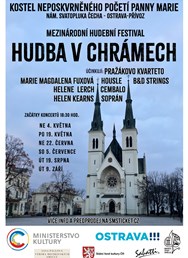 „Hudba v chrámech” - cyklus komorních koncertů v Ostravě