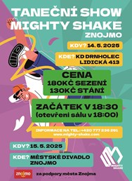 Taneční show - Mighty Shake Znojmo