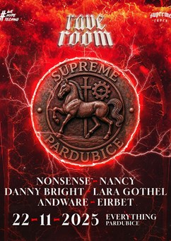 RAVE ROOM PARDUBICE #supremeraves #wehypetechno