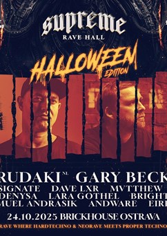 Supreme Rave Hall Halloween Ostrava