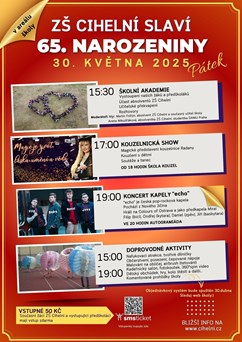 65. výročí ZŠ Cihelní