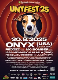 Unyfest 25 - ONYX (US), Redzed (CZ), MC Bomber (DE)