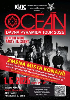 Oceán v Brně + Depeche Mode party, DJ Silent