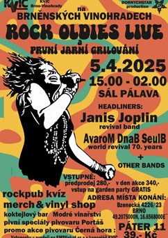 "Rock Oldies Live" na Vinohradech