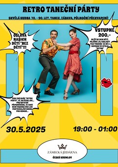 Retro taneční party na jízdárně