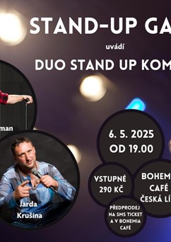 Stand up gang Dominik Heřman Lev a Jarda Krušina 