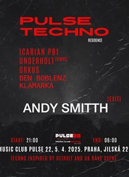 Pulse Techno w/ Andy Smitth, Orkus, Icarian PB1, Underholt
