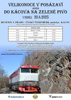 Velikonoce v Posázaví aneb do Kácova na zelené pivo