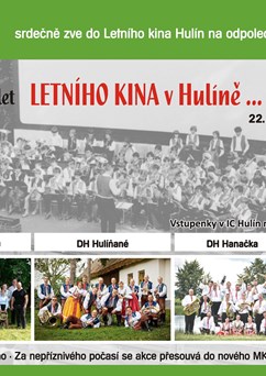 60 let LETNÍHO KINA v Hulíně … s dechovkou
