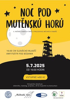 Noc pod Mutěnsků horů 2025