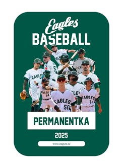 Eagles Praha baseball - sezónní permanentka 2025