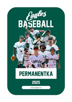 Eagles Praha baseball - sezónní permanentka 2025