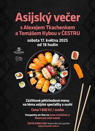 Asijský večer v ČESTR Event baru
